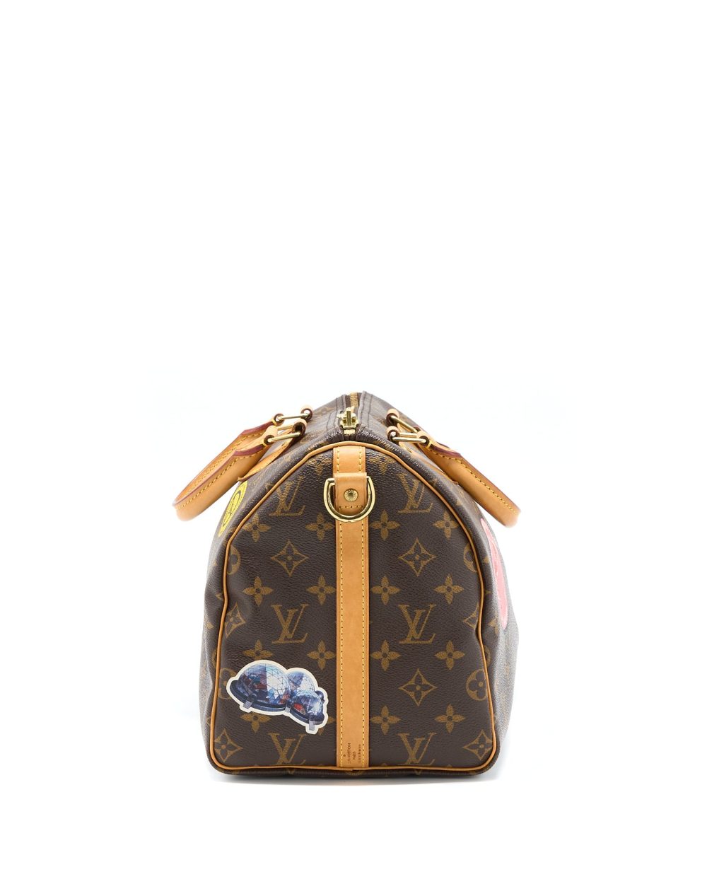 AAA Replica Louis Vuitton LV SPEEDY 30 LIMITED EDITION MONOGRAM CANVAS GHW