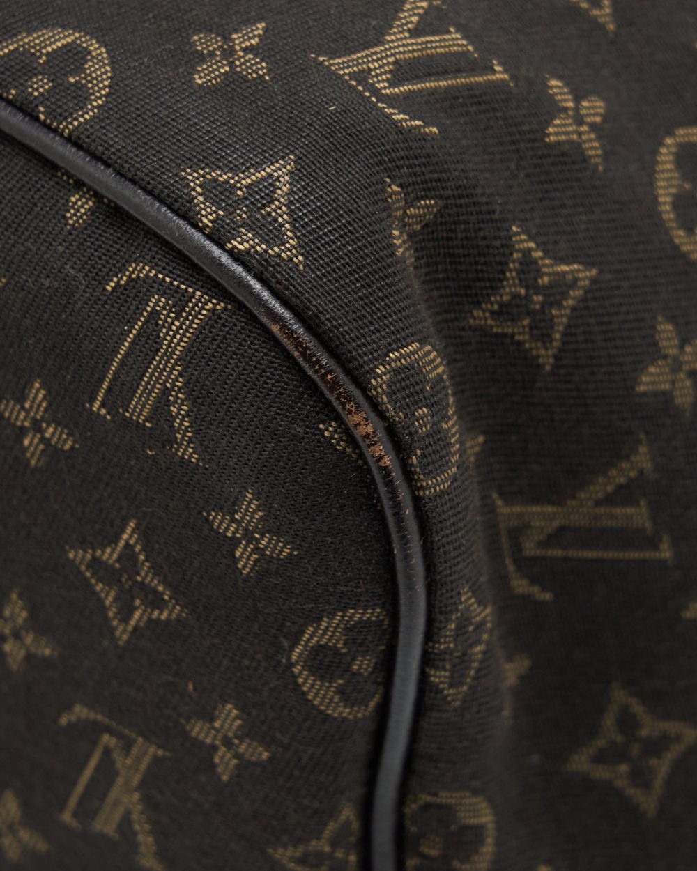 AAA Replica Louis Vuitton LV NEVERFULL MM MONOGRAM FABRIC DARK BROWN GHW