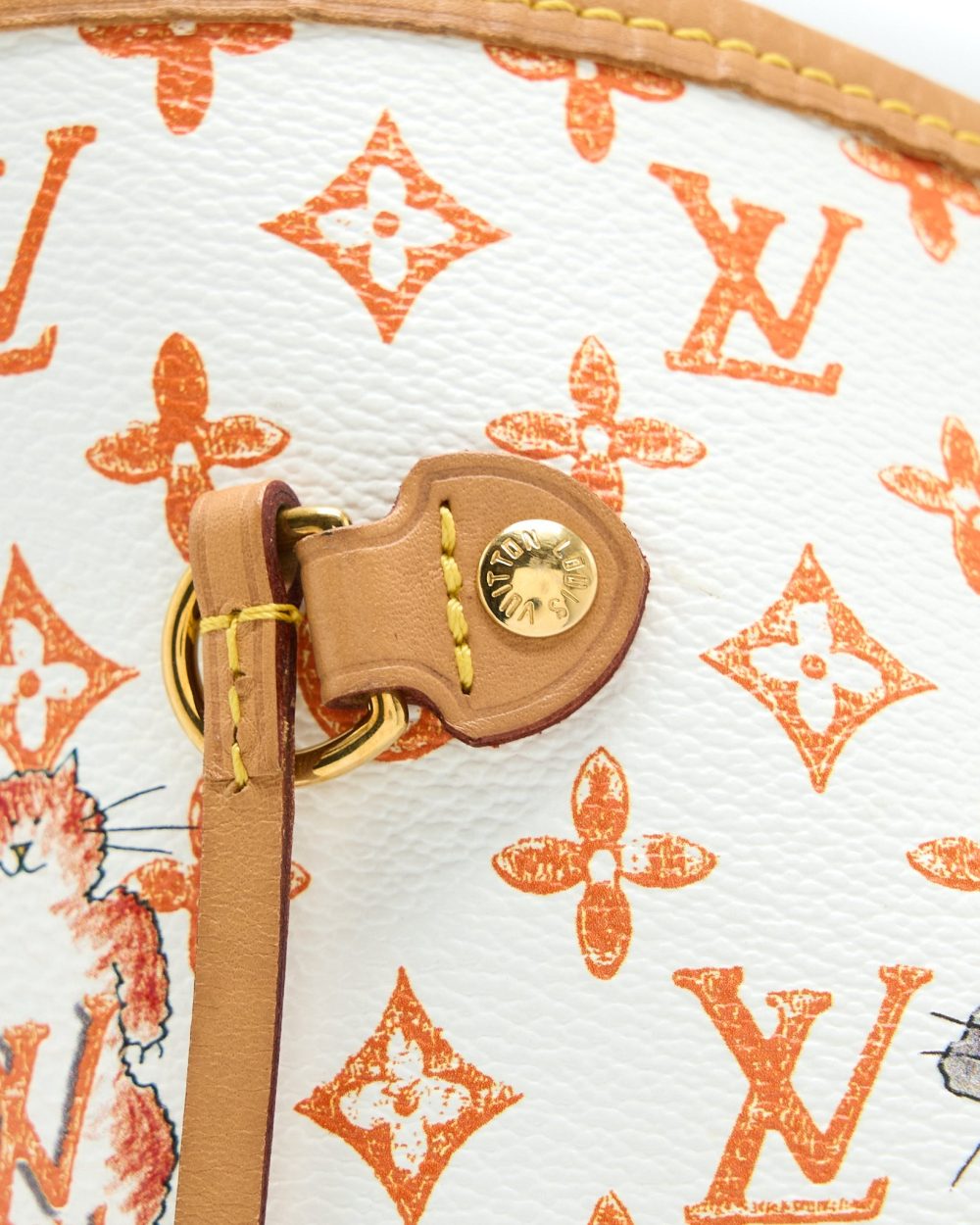 AAA Replica Louis Vuitton LV GRACE CODDINGTON CATOGRAM NEVERFULL MM CANVAS GHW