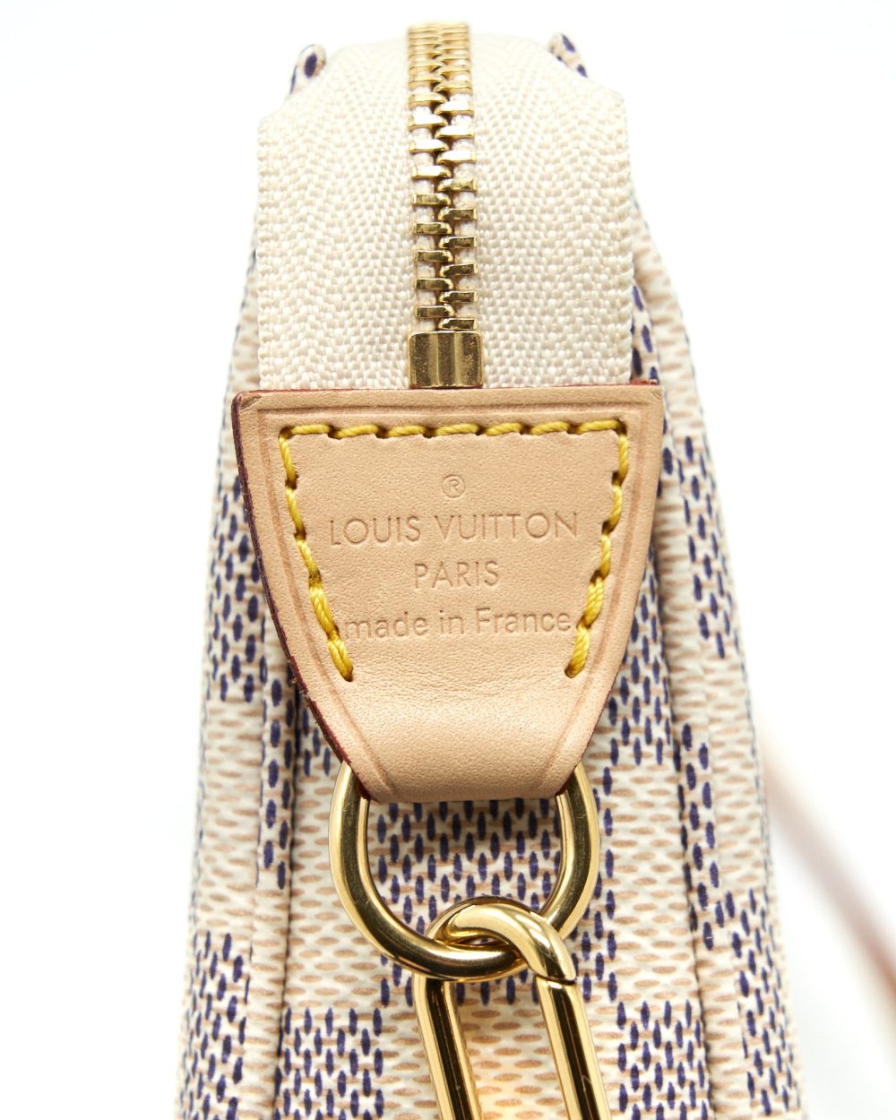 AAA Replica Louis Vuitton LV POCHETTE ACCESSORIES DAMIER AZUR CANVAS
