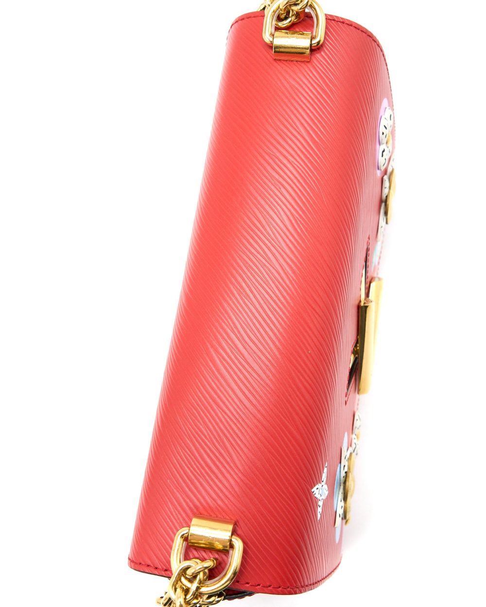 AAA Replica Louis Vuitton LV TWIST MM EPI RED GHW