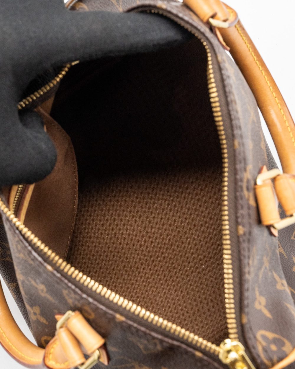 AAA Replica Louis Vuitton LV SPEEDY BANDOULIERE 25 MONOGRAM CANVAS GHW