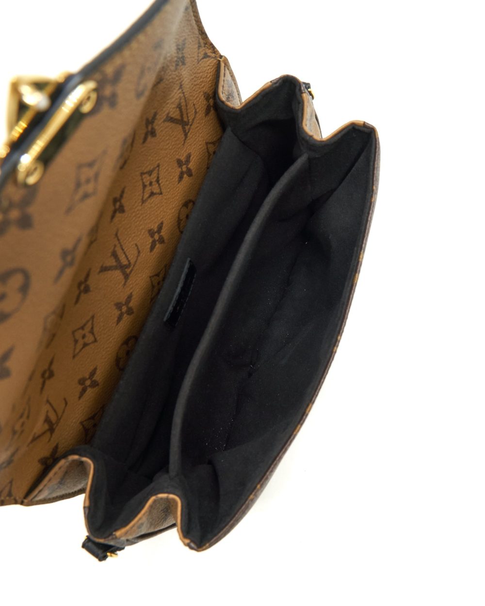 AAA Replica Louis Vuitton LV POCHETTE METIS MONOGRAM REVERSE CANVAS GHW