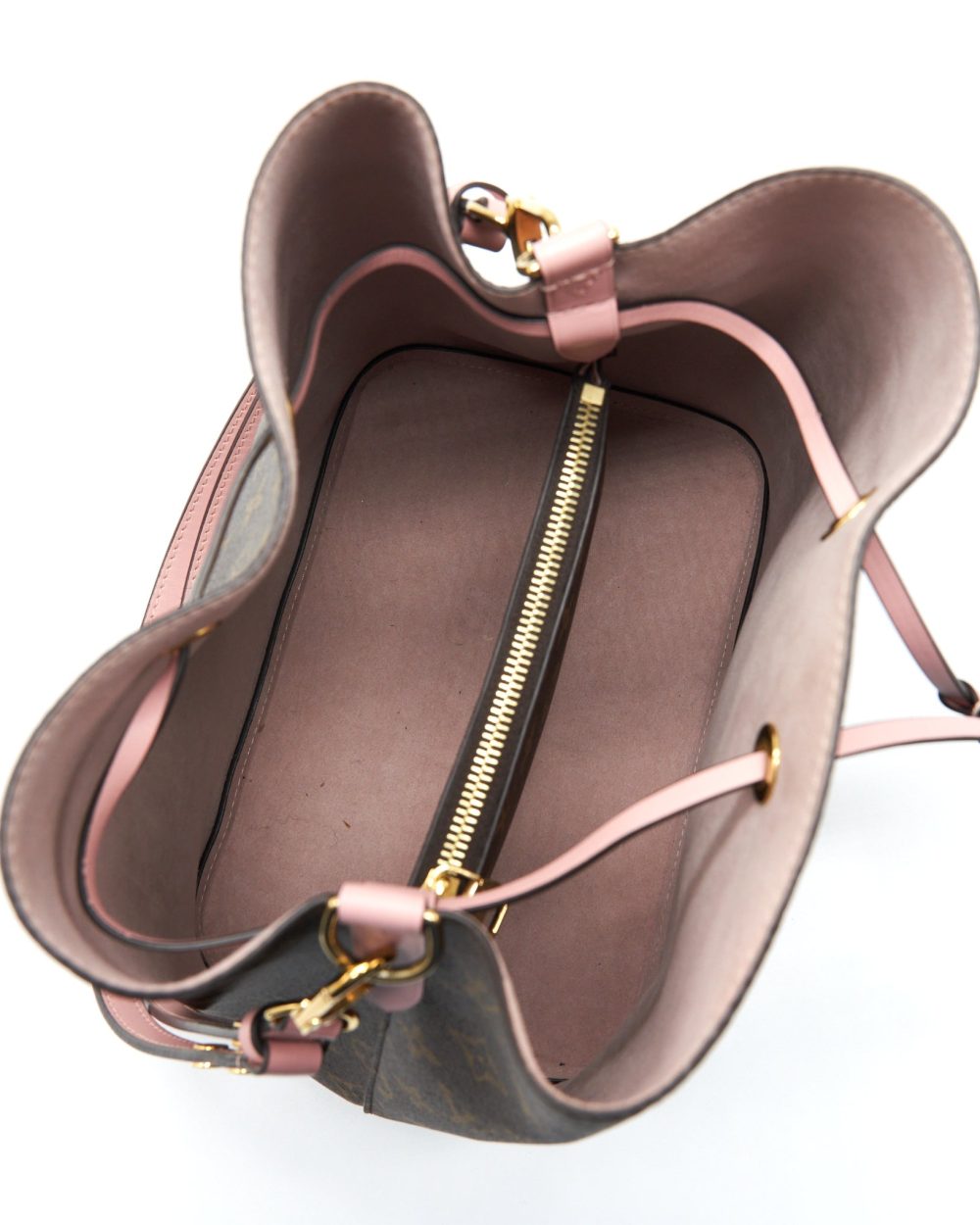 AAA Replica Louis Vuitton LV NEONOE MONOGRAM CANVAS / ROSE POUNDRE GHW