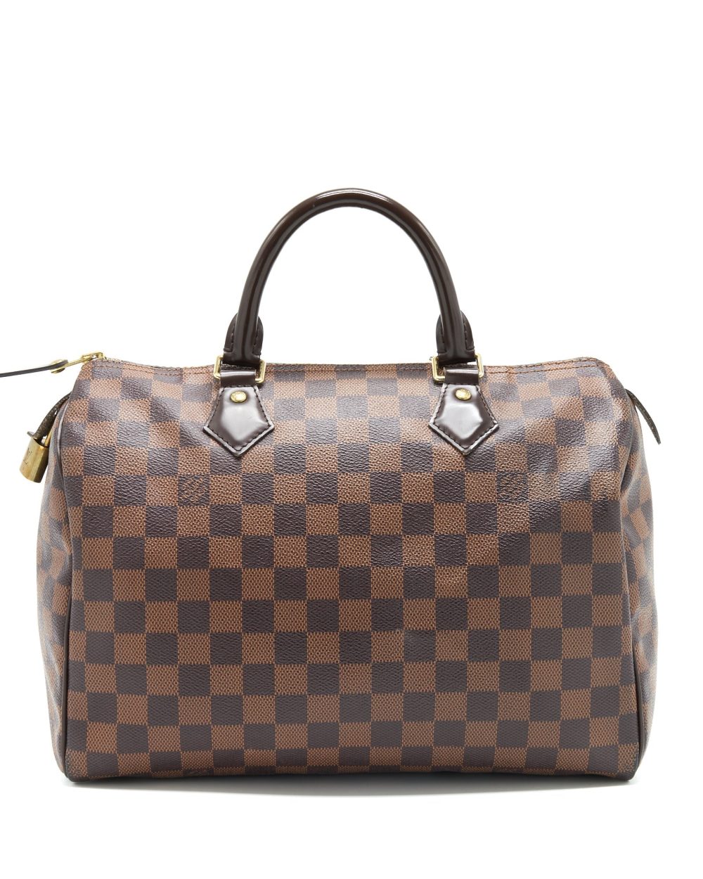 AAA Replica Louis Vuitton LV SPEEDY 30 DAMIER EBENE