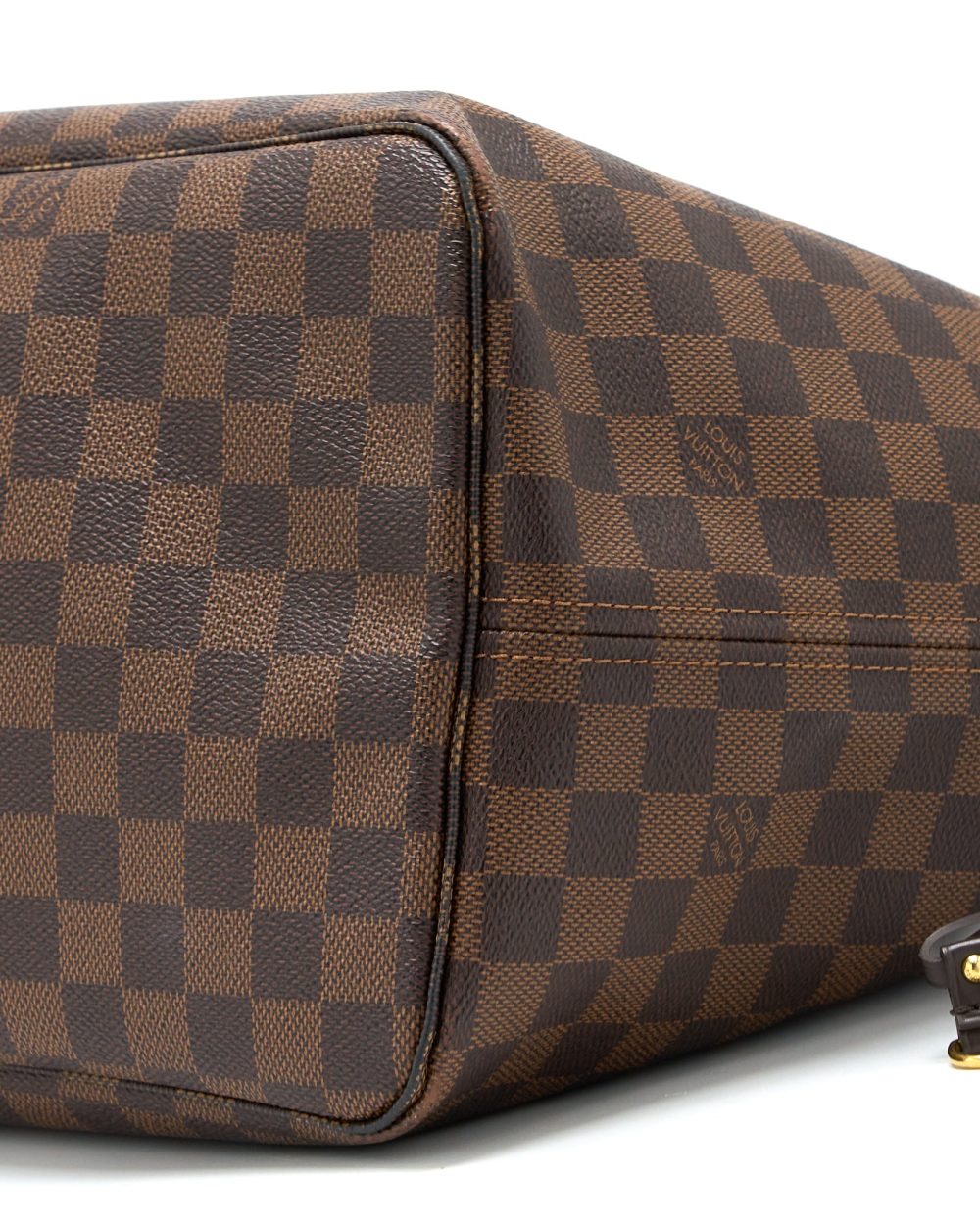 AAA Replica Louis Vuitton LV NEVERFULL GM DAMIER EBENE GHW