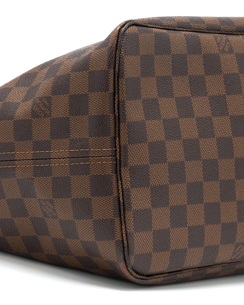 AAA Replica Louis Vuitton LV NEVERFULL GM DAMIER EBENE GHW