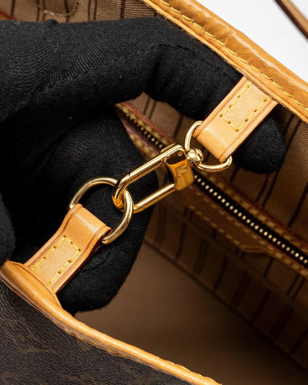 AAA Replica Louis Vuitton LV NEVERFULL MM MONOGRAM CANVAS GHW
