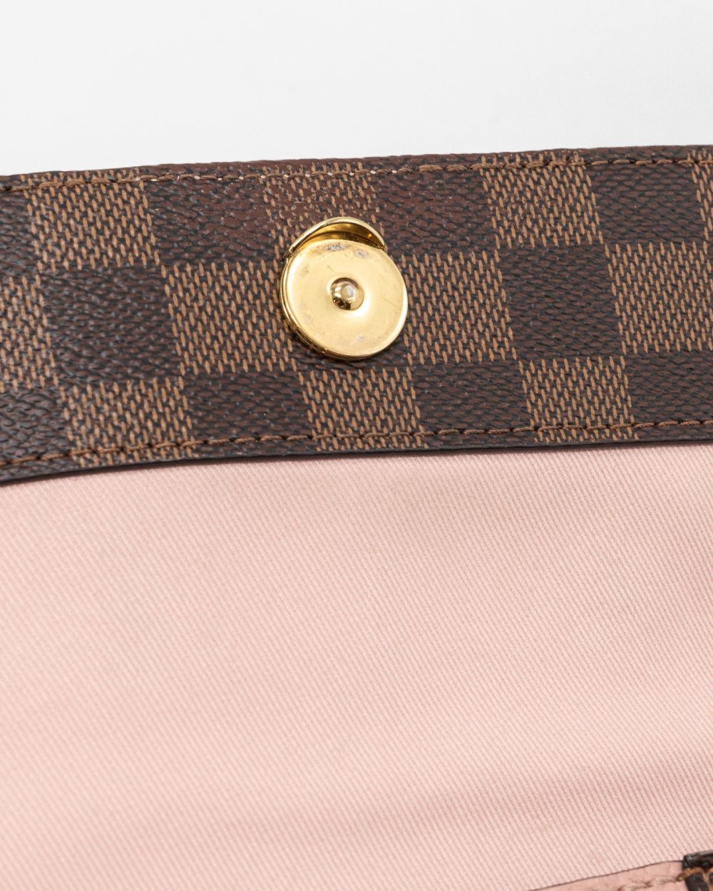 AAA Replica Louis Vuitton LV CLUNY BB DAMIER EBENE/PINK GHW
