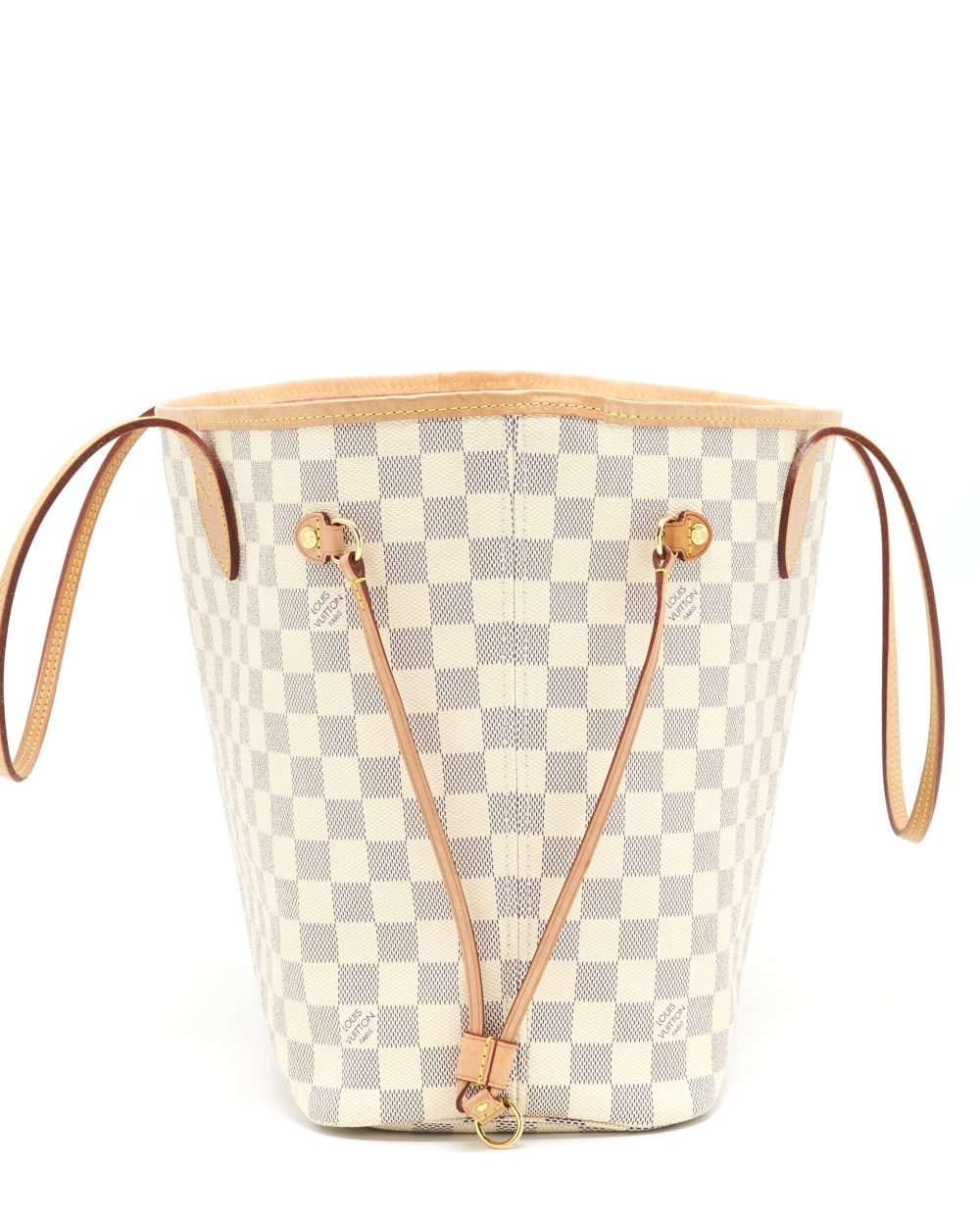 AAA Replica Louis Vuitton LV NEVERFULL MM DAMIER AZUR