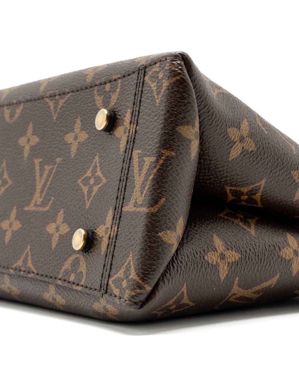 AAA Replica Louis Vuitton LV TOP HANDLE FLAP BAG MONOGRAM CANVAS / CALFSKIN BLACK GHW
