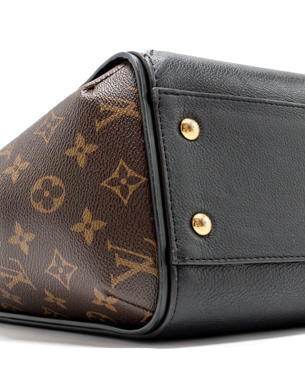 AAA Replica Louis Vuitton LV KIMONO TOTE BAG LEATHER / MONOGRAM CANVAS GHW
