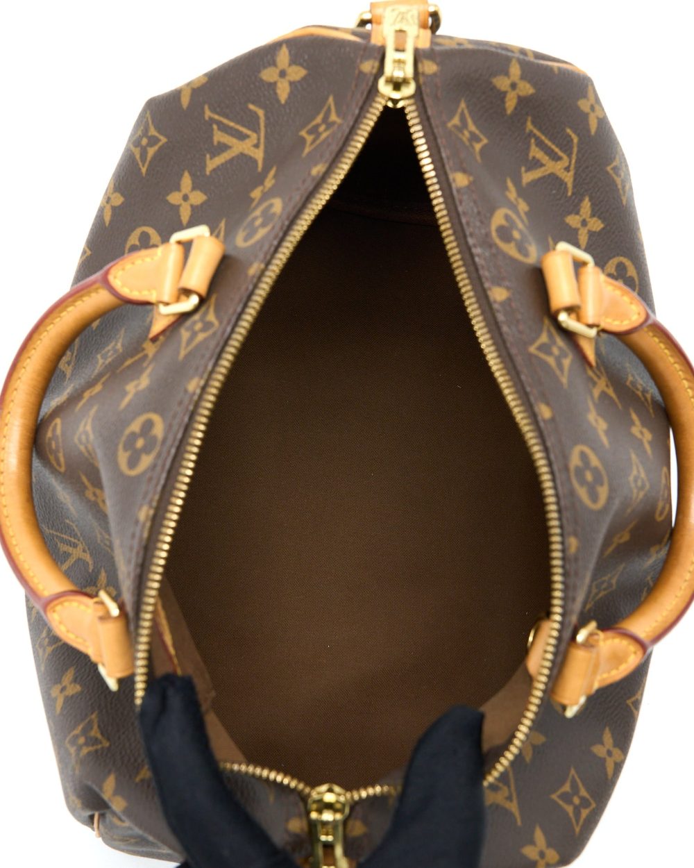 AAA Replica Louis Vuitton LV SPEEDY BANDOULIERE 30 MONOGRAM CANVAS GHW