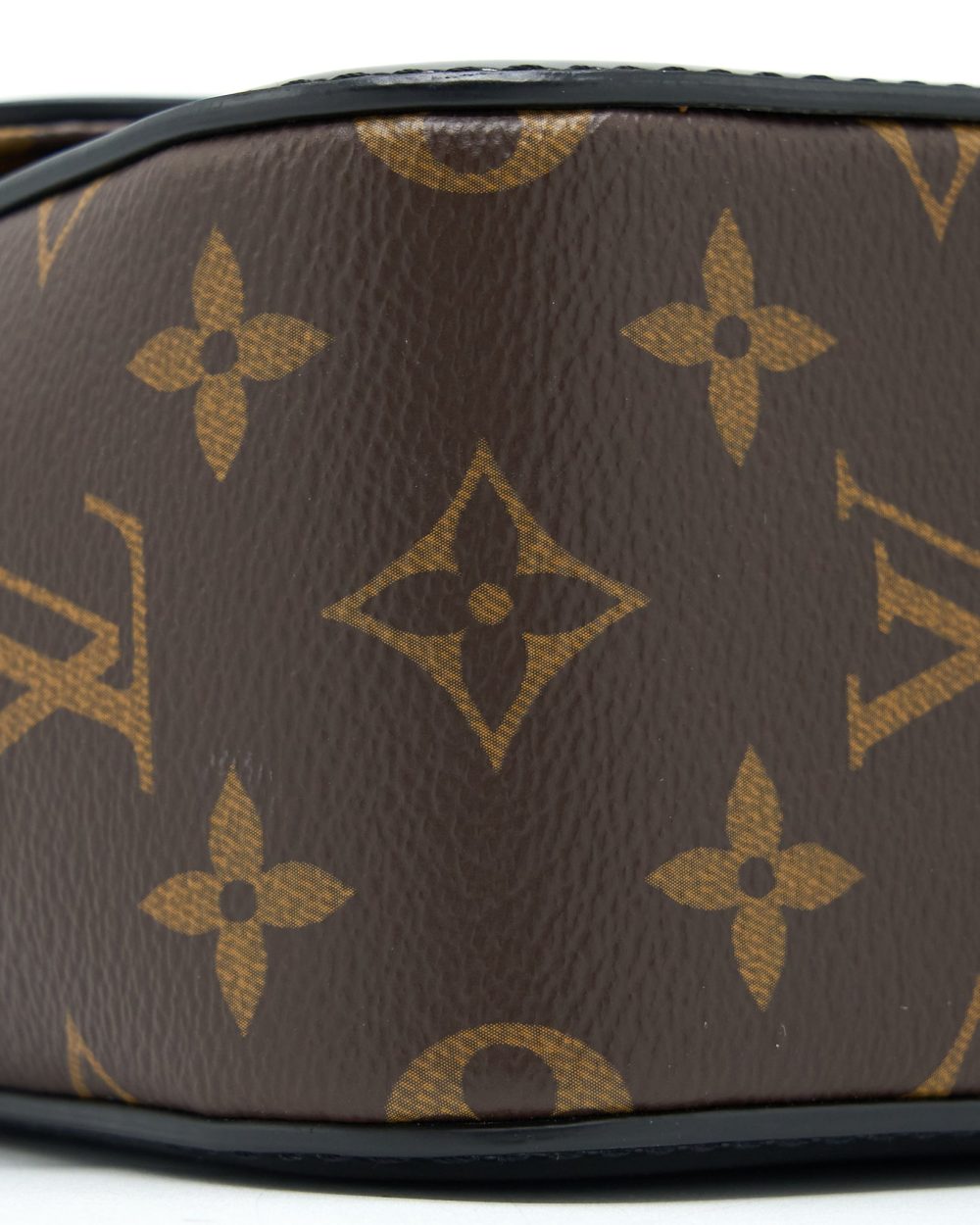 AAA Replica Louis Vuitton LV CHERRYWOOD BB PATENT/MONOGRAM CANVAS BLACK GHW