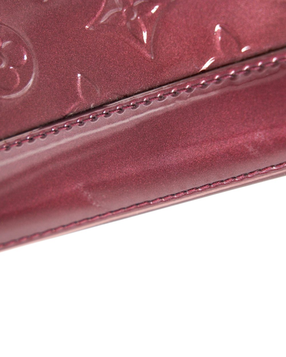 AAA Replica Louis Vuitton LV ALMA PM PATENT LEATHER AMARANTE GHW