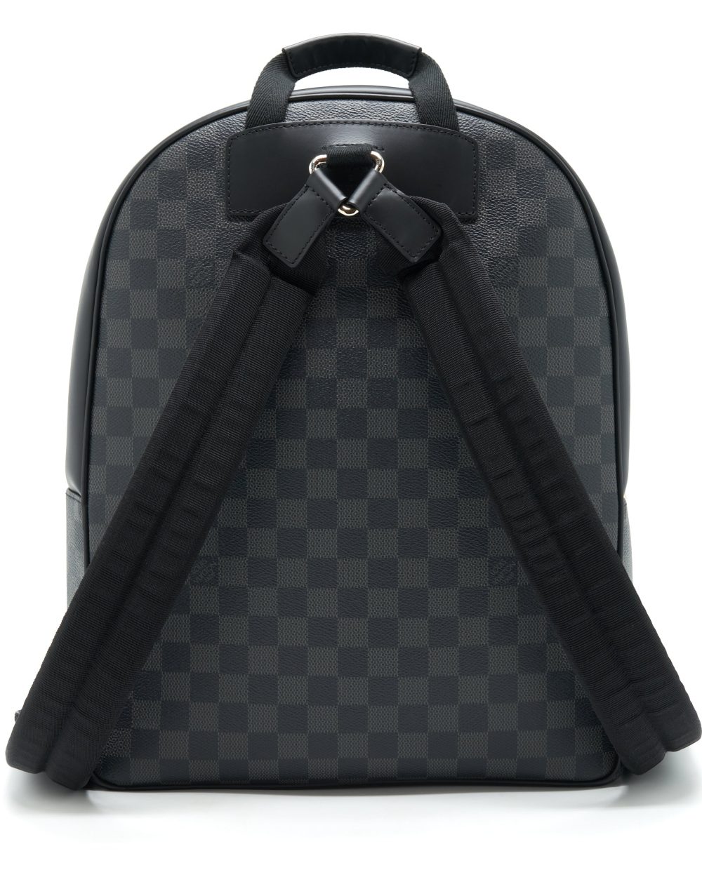 AAA Replica Louis Vuitton LV DAMIER GRAPHITE BACKPACK BLACK SHW