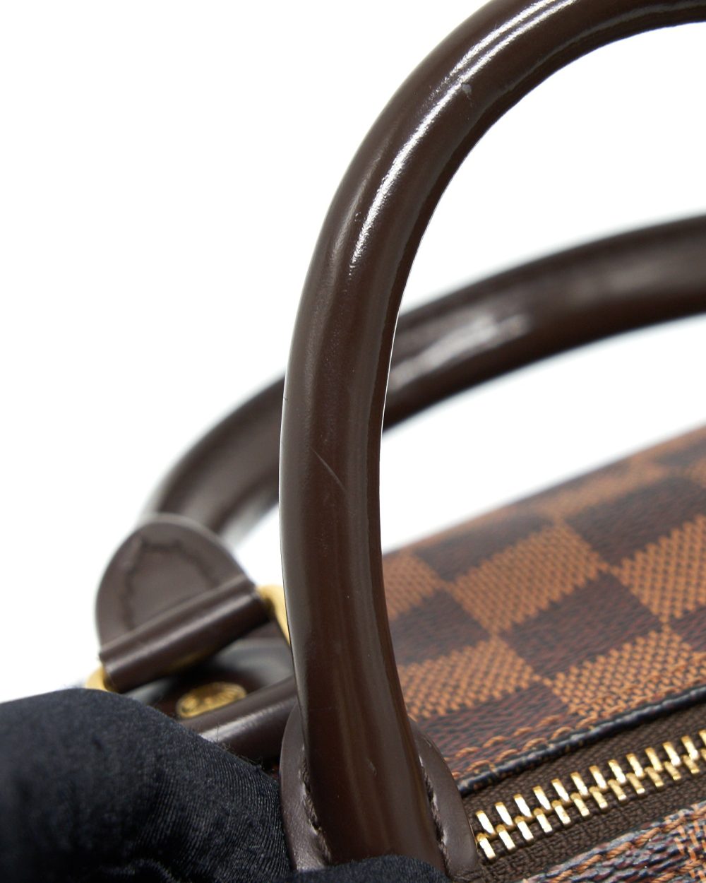 AAA Replica Louis Vuitton LV SPEEDY 30 DAMIER EBENE