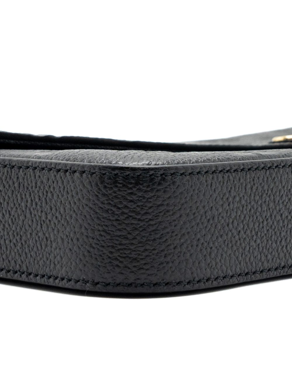 AAA Replica Louis Vuitton LV FELICIE POCHETTE MONOGRAM EMPREINTE BLACK GHW(NEW VERSION)