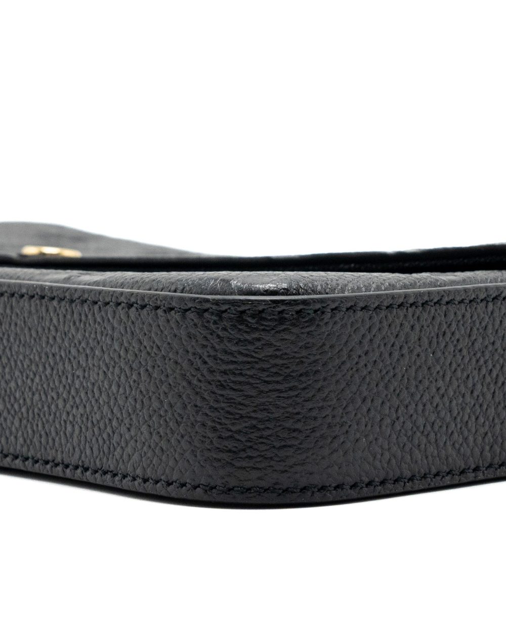 AAA Replica Louis Vuitton LV FELICIE POCHETTE MONOGRAM EMPREINTE BLACK GHW(NEW VERSION)