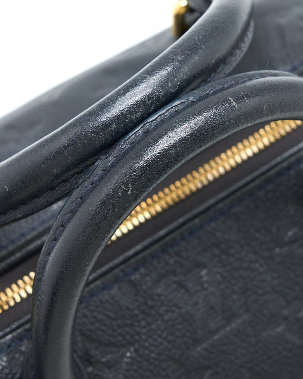 AAA Replica Louis Vuitton LV SPEEDY 25 MONOGRAM EMPREINTE BLACK GHW