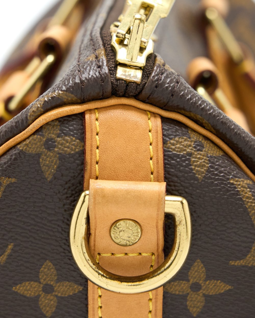 AAA Replica Louis Vuitton LV SPEEDY 30 LIMITED EDITION MONOGRAM CANVAS GHW