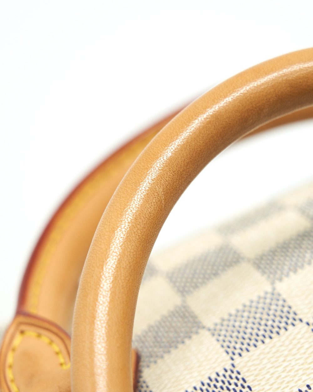 AAA Replica Louis Vuitton LV SPEEDY 30 DAMIER AZUR CANVAS HANDBAG