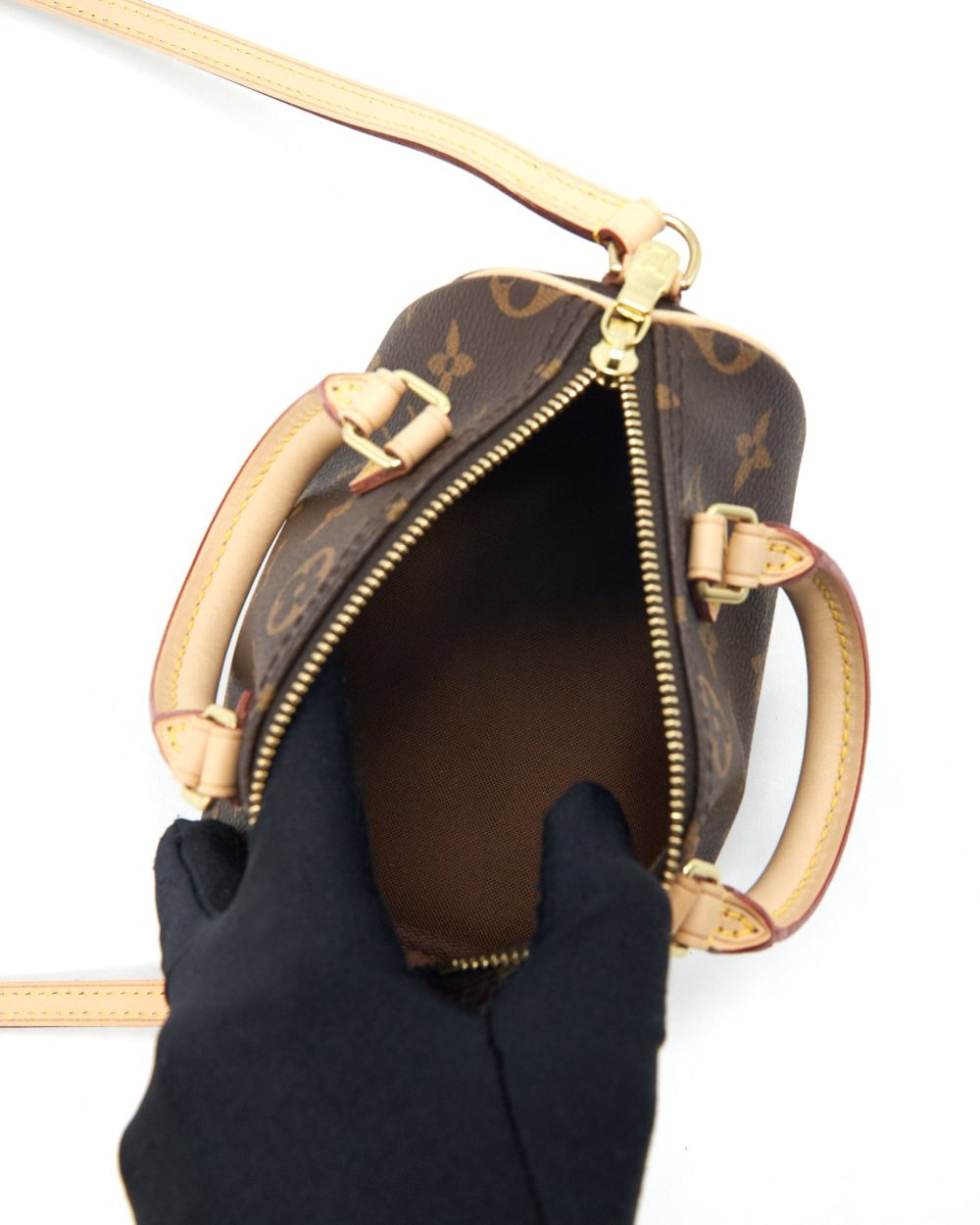 AAA Replica Louis Vuitton LV NANO SPEEDY MONOGRAM