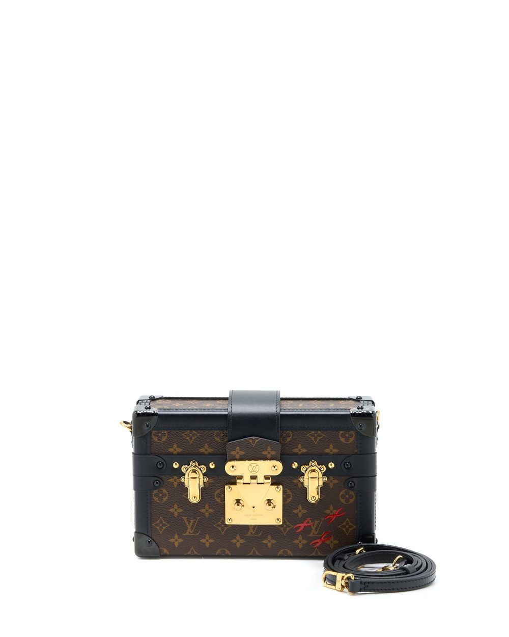 AAA Replica Louis Vuitton LV PETITE MALLE MONOGRAM CANVAS GHW (NEW VERSION)
