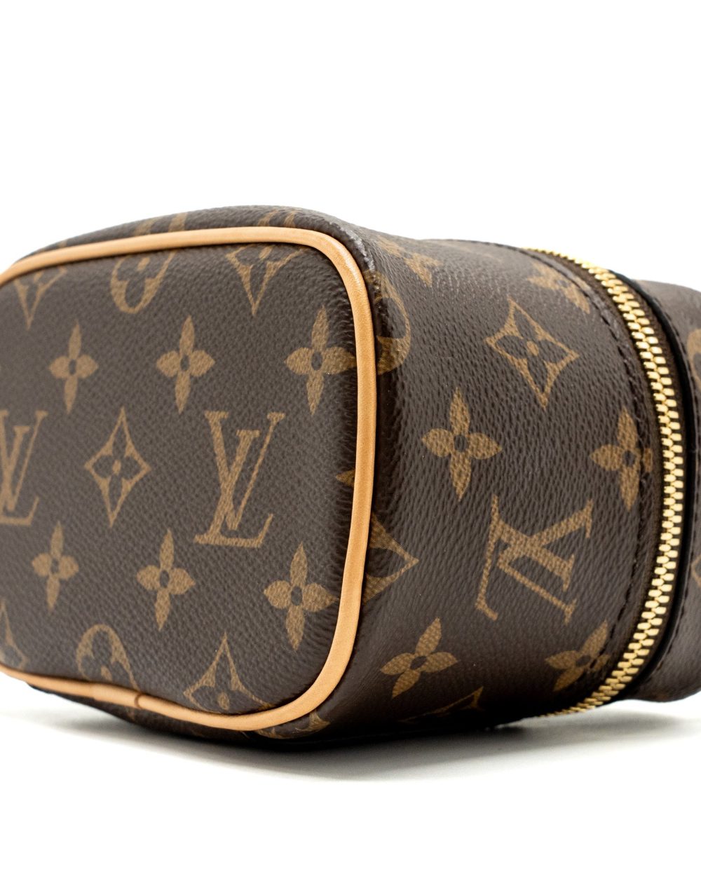 AAA Replica Louis Vuitton LV NICE NANO MONOGRAM CANVAS GHW