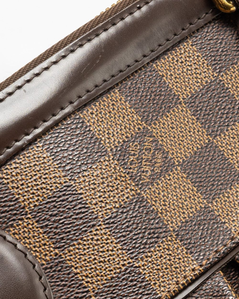 AAA Replica Louis Vuitton LV TREVI TOTE BAG DAMIER EBENE CANVAS GHW