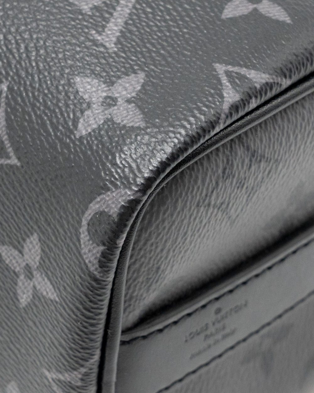 AAA Replica Louis Vuitton LV KEEPALL BANDOULIERE 25 MONOGRAM ECLIPSE SHW
