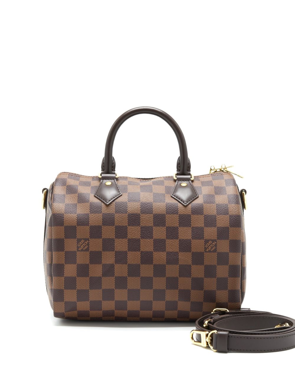AAA Replica Louis Vuitton LV SPEEDY 25 DAMIER EBENE