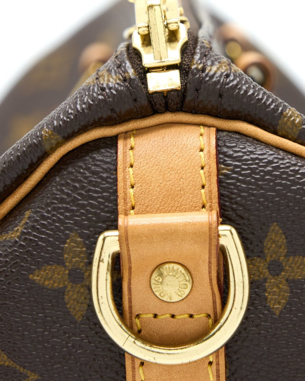 AAA Replica Louis Vuitton LV SPEEDY 35 MONOGRAM CANVAS GHW
