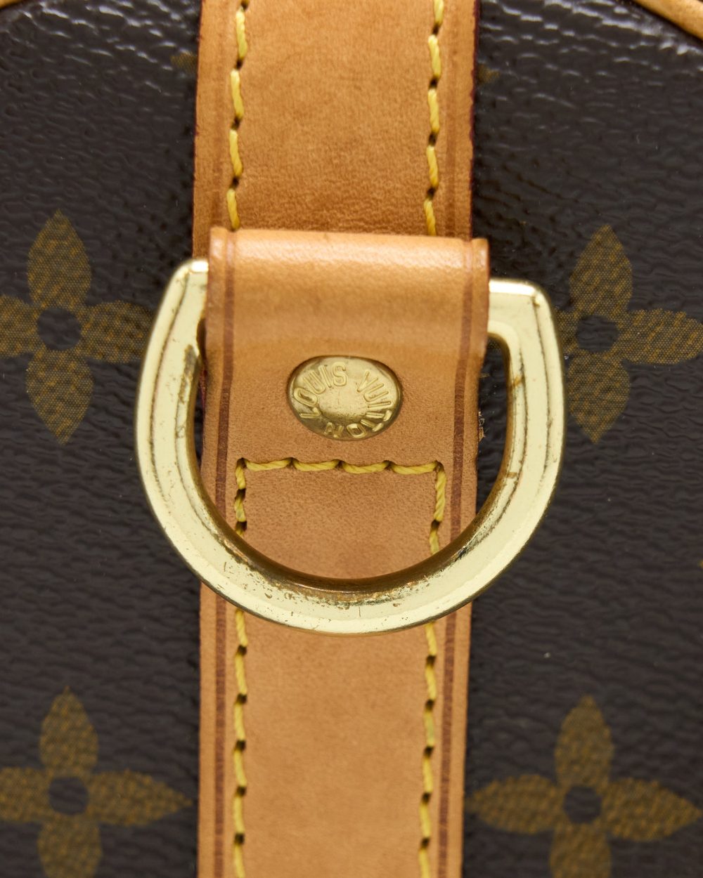 AAA Replica Louis Vuitton LV SPEEDY 35 MONOGRAM CANVAS GHW