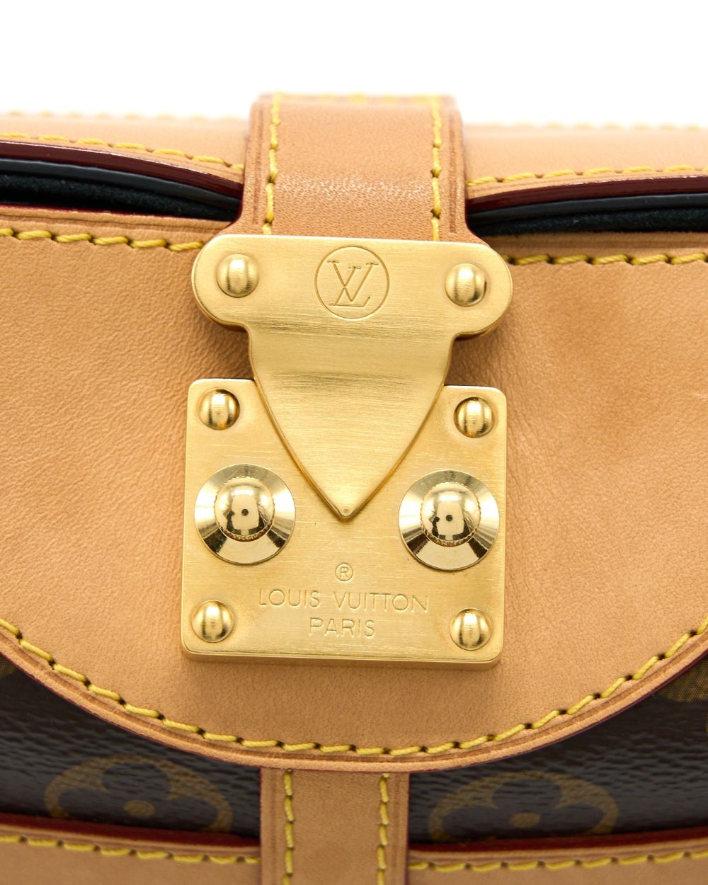 AAA Replica Louis Vuitton LV DUFFLE BAG MONOGRAM CANVAS GHW