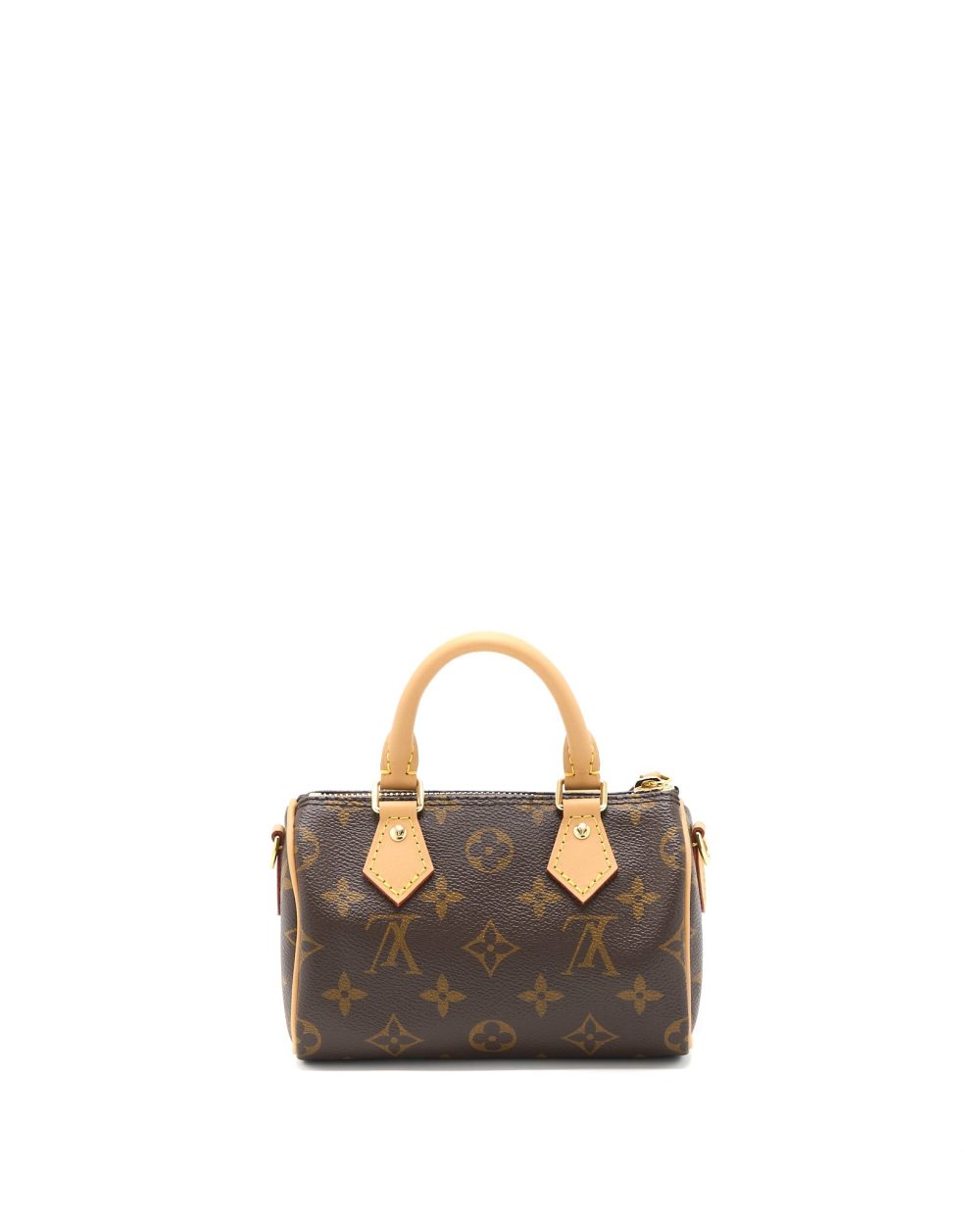 AAA Replica Louis Vuitton LV NANO SPEEDY MONOGRAM CANVAS GHW (NEW VERSION)