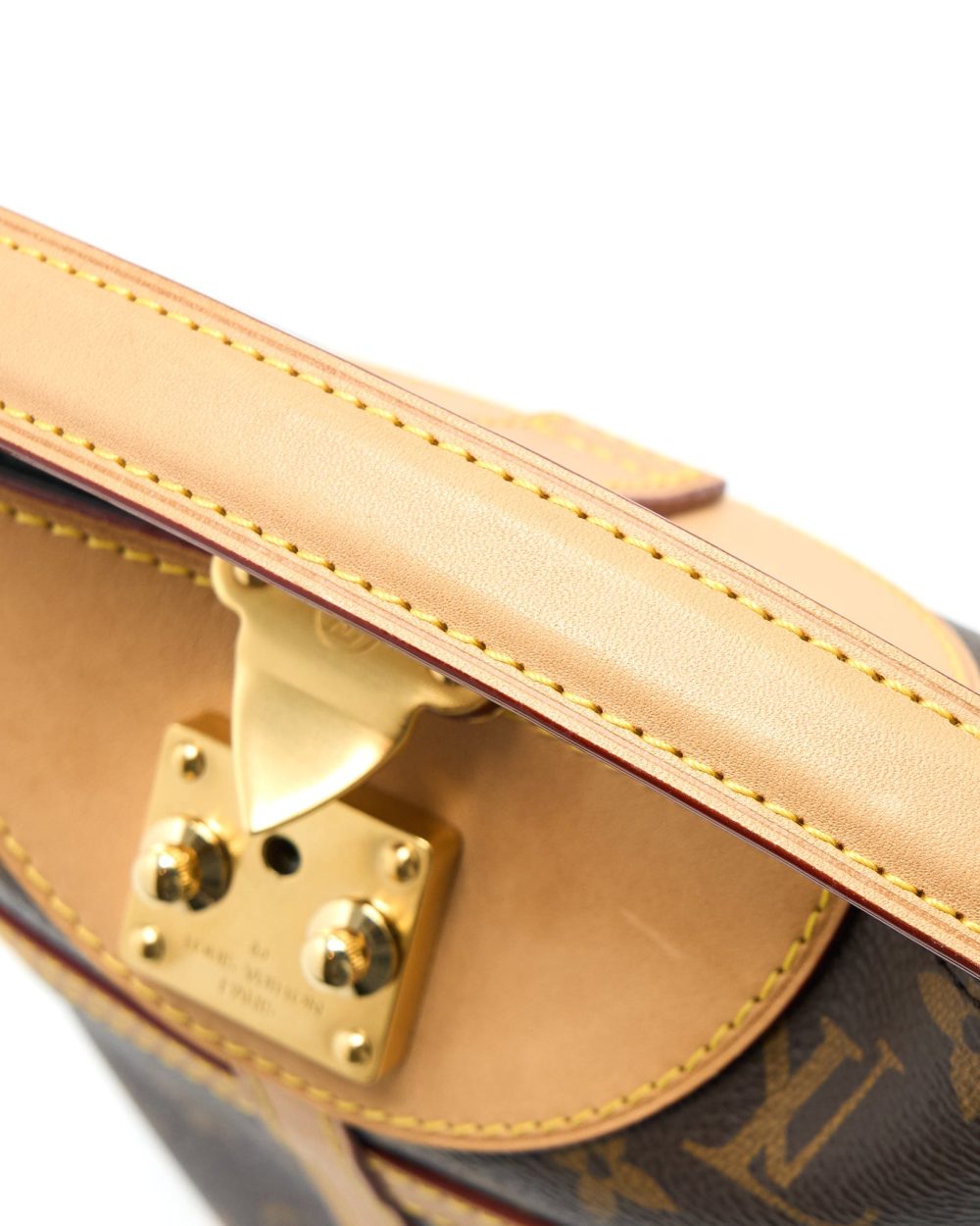AAA Replica Louis Vuitton LV DUFFLE BAG MONOGRAM CANVAS GHW