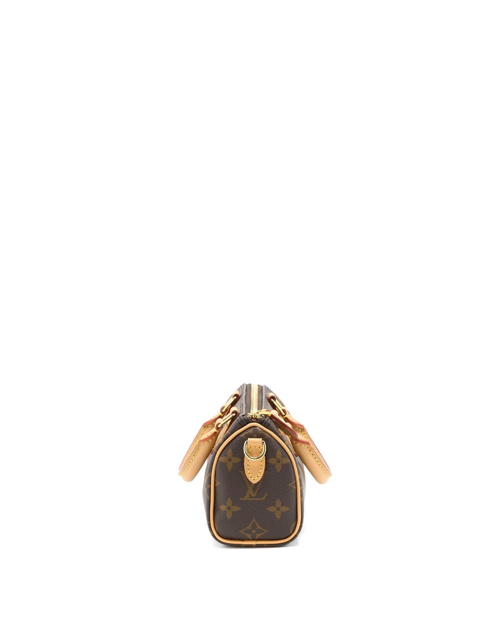 AAA Replica Louis Vuitton LV NANO SPEEDY MONOGRAM CANVAS GHW (NEW VERSION)