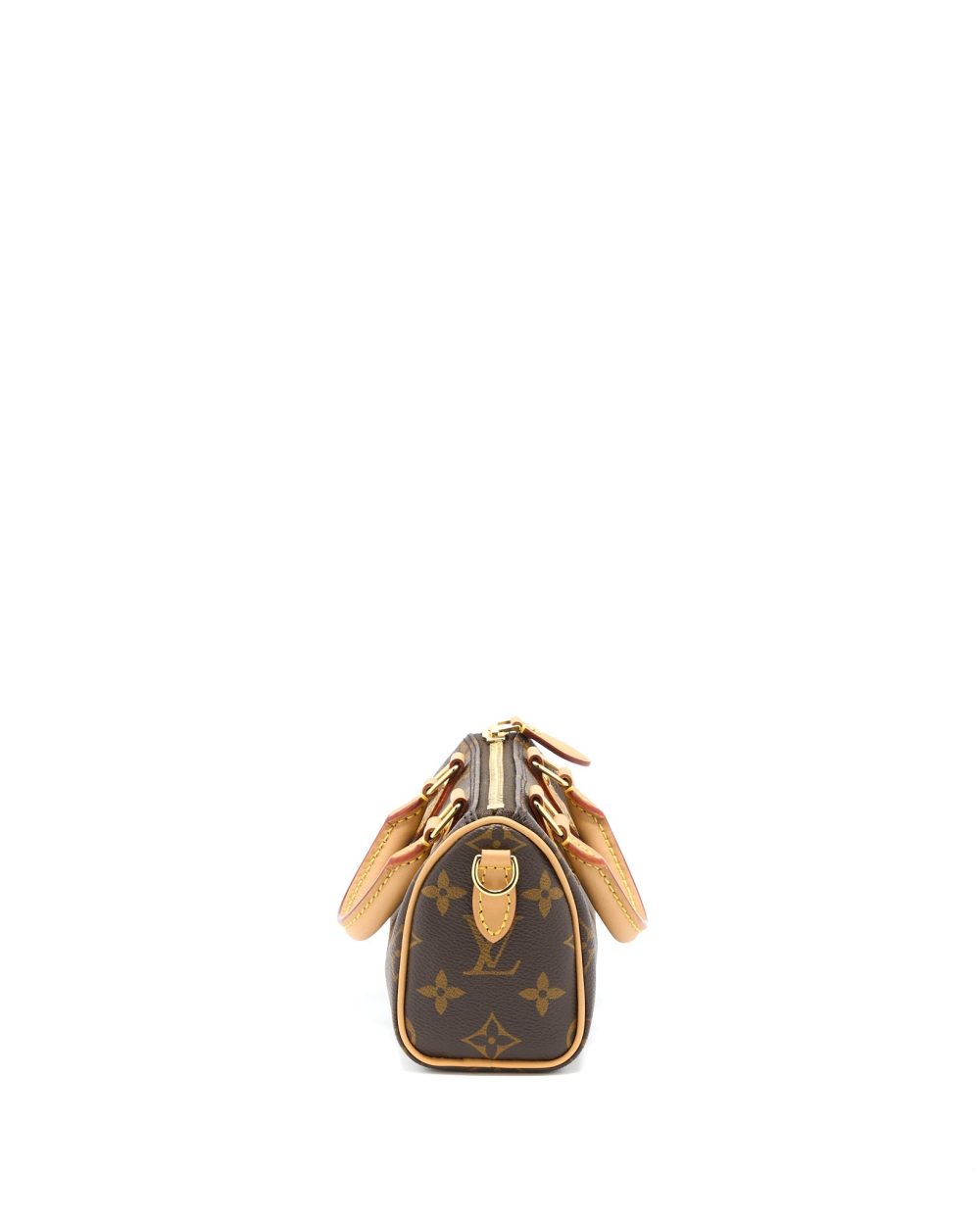 AAA Replica Louis Vuitton LV NANO SPEEDY MONOGRAM CANVAS GHW (NEW VERSION)