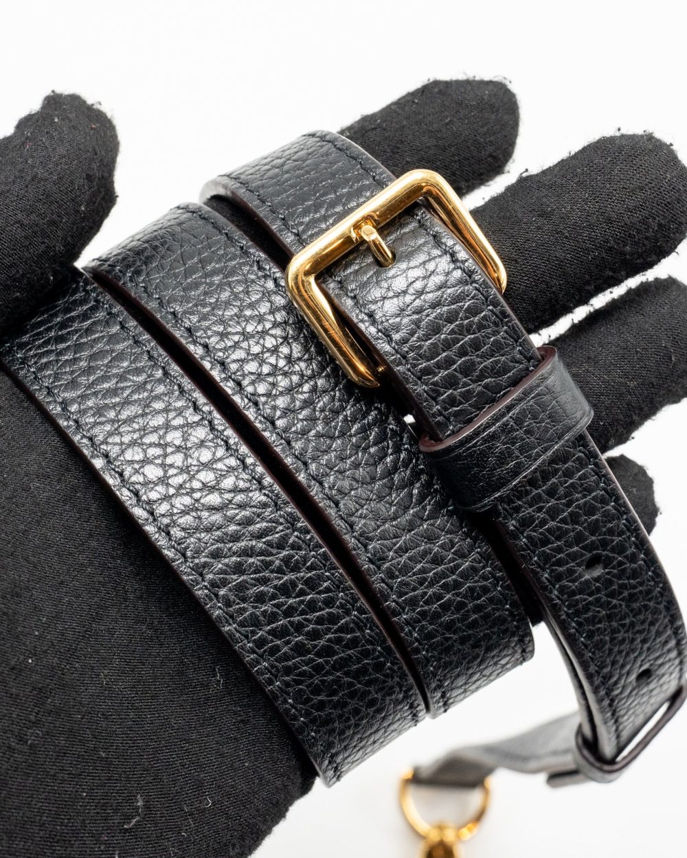 AAA Replica Louis Vuitton LV CAPUCINES BB CALFSKIN BLACK GHW