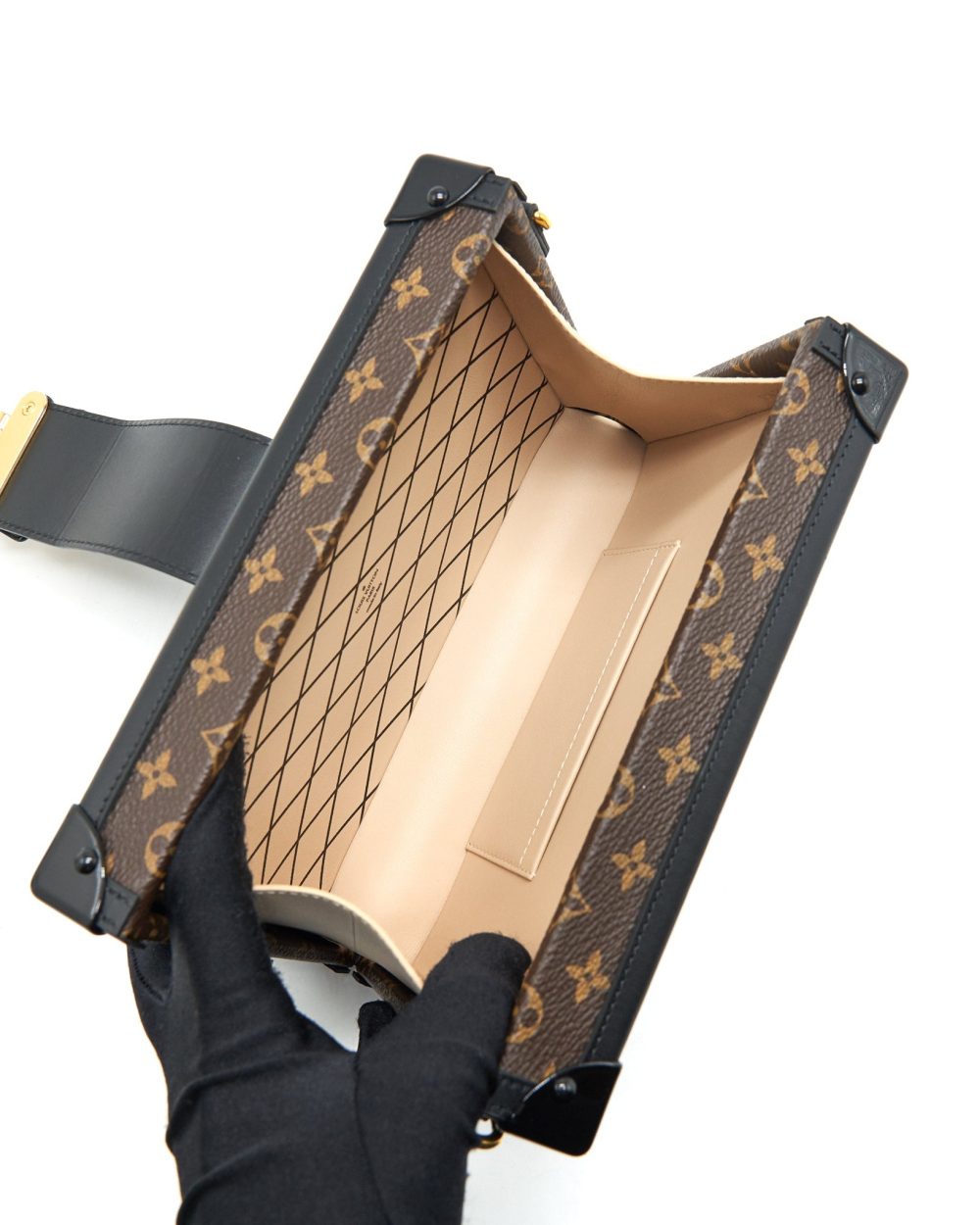 AAA Replica Louis Vuitton LV PETIT MALLE TRUNK MONOGRAM