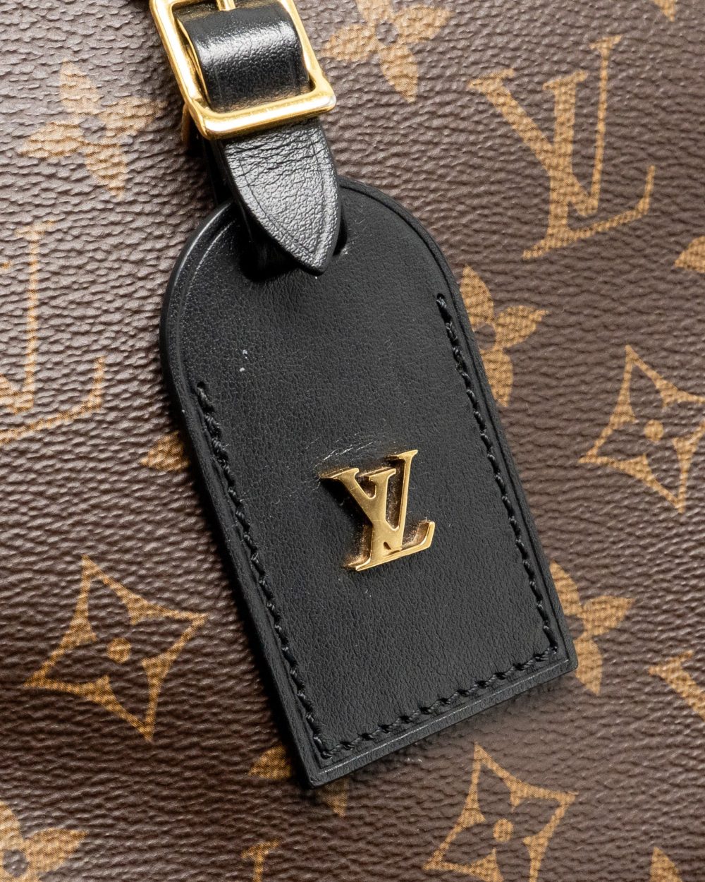 AAA Replica Louis Vuitton LV ODEON PM BAG MONOGRAM CANVAS BLACK GHW