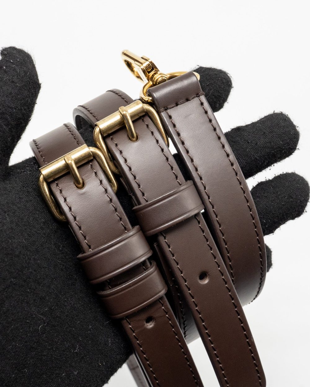 AAA Replica Louis Vuitton LV SPEEDY BANDOULIERE 30 DAMIER EBENE CANVAS GHW