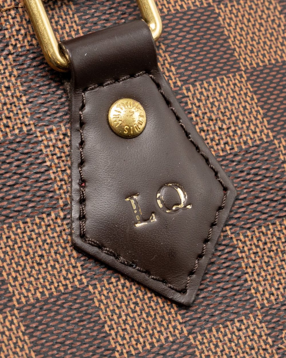AAA Replica Louis Vuitton LV SPEEDY BANDOULIERE 30 DAMIER EBENE CANVAS GHW