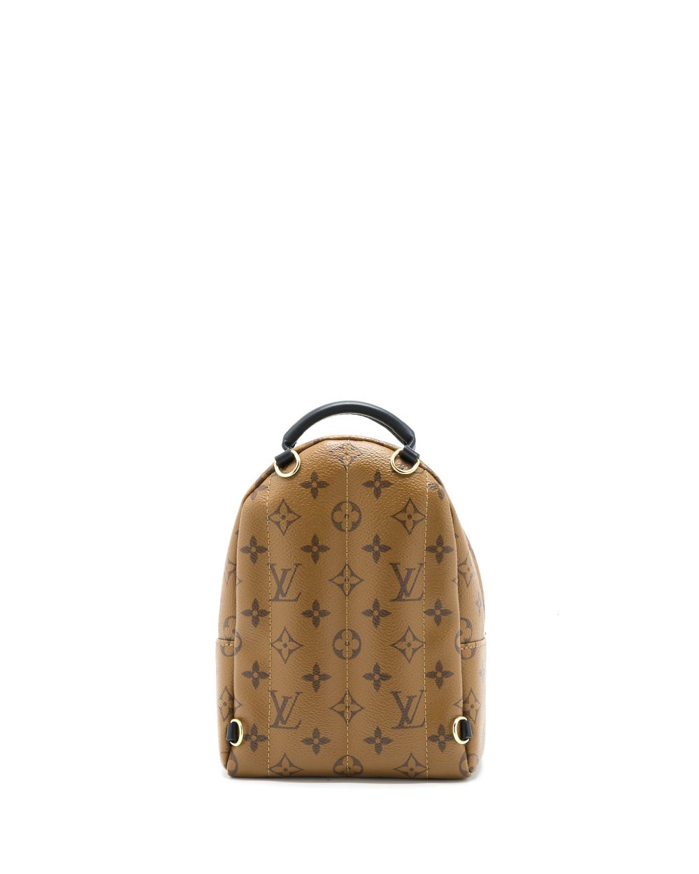 AAA Replica Louis Vuitton LV PALM SPRINGS MINI BACKPACK MONOGRAM REVERSE CANVAS GHW