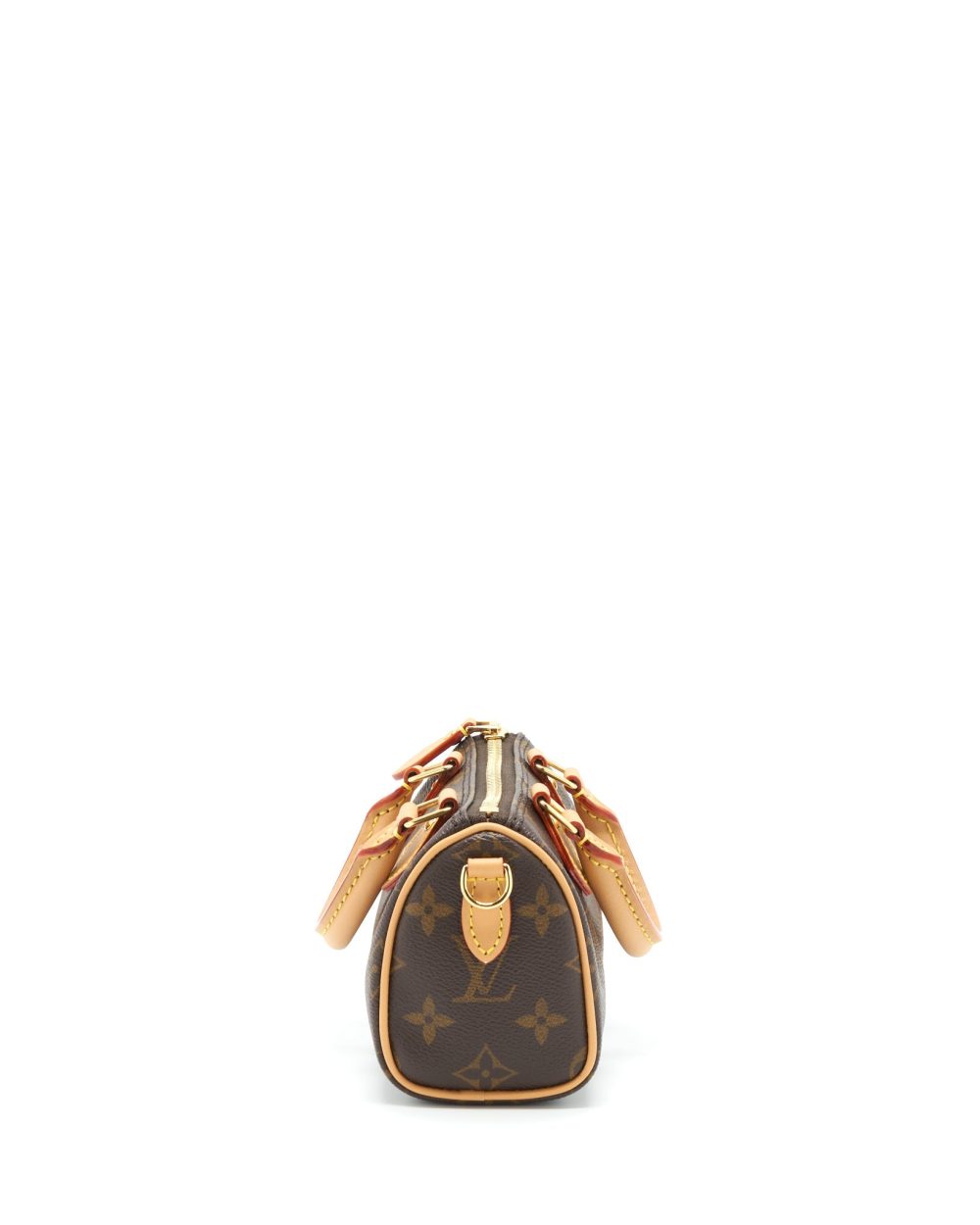 AAA Replica Louis Vuitton LV NANO SPEEDY NEW VERSION MONOGRAM CANVAS GHW
