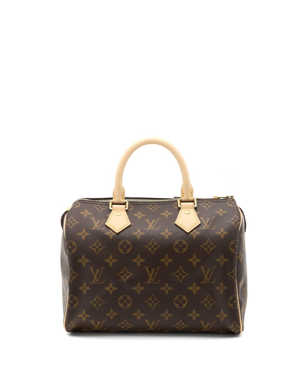 AAA Replica Louis Vuitton LV SPEEDY 25 MONOGRAM CANVAS GHW (NEW VERSION)