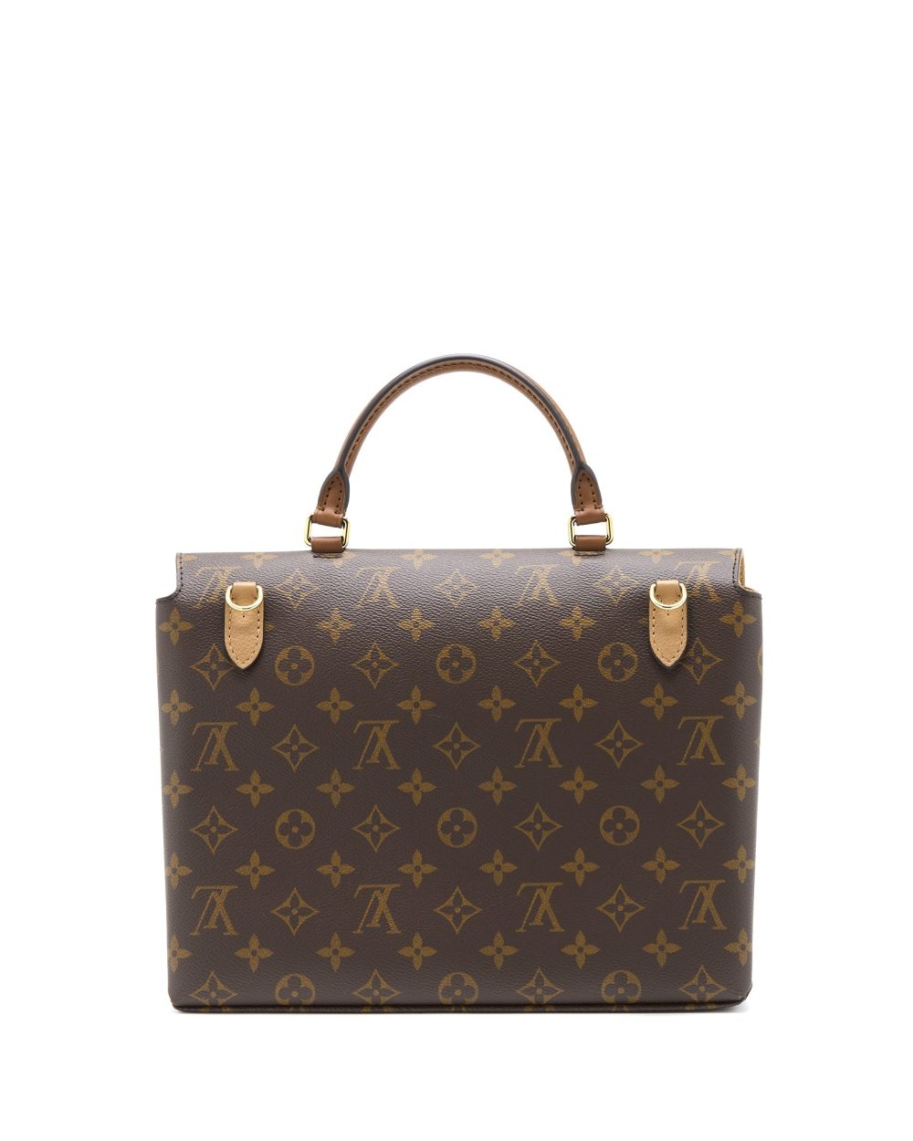 AAA Replica Louis Vuitton LV MARIGNAN TOP HANDLE MESSENGER BAG MONOGRAM CANVAS BROWN GHW
