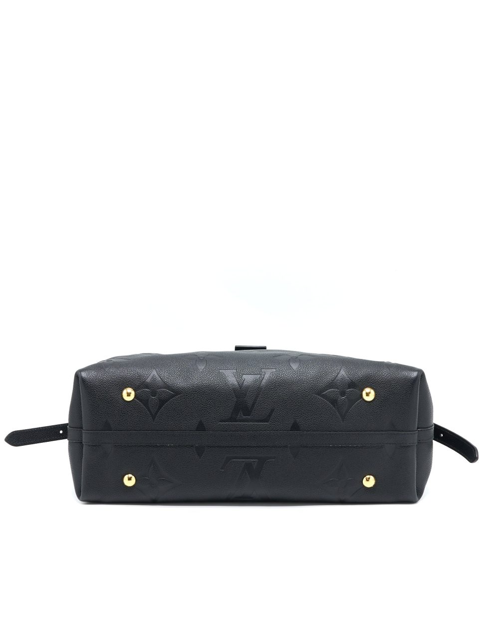AAA Replica Louis Vuitton LV CARRYALL MM EMPREINTE BLACK GHW (NEW VERSION)