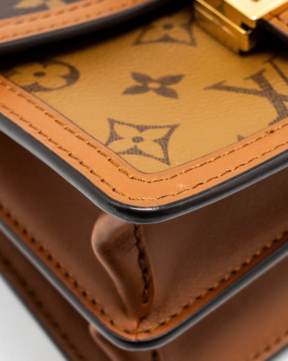 AAA Replica Louis Vuitton LV MINI DAUPHINE MONOGRAM CANVAS GHW